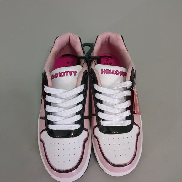 Hello Kitty by Sanrio Women's Pink Casual Court Sneakers Size 8 shoes New - Picture 2 of 5